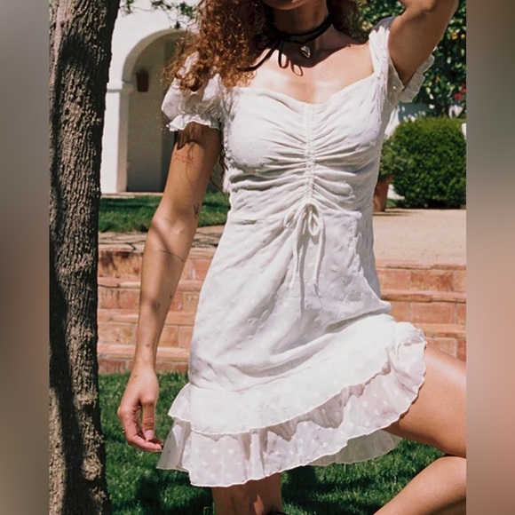 Princess Polly Dresses & Skirts - Princess Polly Mikail Mini Dress in White